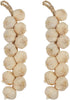 BESPORTBLE 2Pcs Fake Garlic Hanging String Vegetable Photography Props Lifelike White Garlic