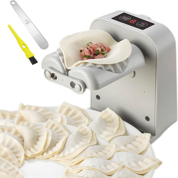Automatic Electric Dumpling Press Maker Machine, Adjustable and Easy to Operate for Home Kitchen Pastry