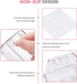 HOUSE DAY Makeup Drawer Organizer Trays, 17 PCS Clear Drawer Organizers with Silicone Pads for Vanity & Storage
