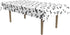 Beistle Musical Notes Tablecover, 54? x 108? ? Plastic Table Cloth, Music