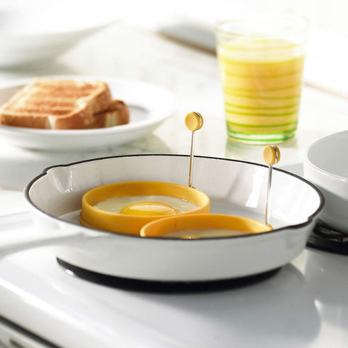 Set 2 (0537083) Trudeau, Standard, Yellow Maison of Egg Rings