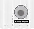 Barossa Design Frosted Shower Curtain Liner with 6 Magnets, Waterproof PEVA for Bath Tub, 72" x 72" Standard Size