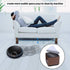 Ezprotekt 2 Inch Bed and Furniture Risers - Heavy Square Risers for Chair, Sofa, Couch, Supports 20,000 lbs, Brown