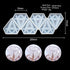 Cake Silicone Lollipop Molds Jelly and Candy Molds Cake Mold Variety Shapes Cake Decorating Form Silicone Bakeware 2PCS (H_Diamond) by mostsom