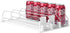 SZNLZQ Drink Organizer for Fridge-White Automatic Pusher Glide,12oz 16oz 20oz-Soda Dispenser for Fridge-Holds