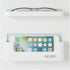 Bedside Shelf Organizer - Stick On Adhesive Wall Mounted Shelf for Phone, Glasses, Remote Control, Black