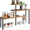 Corner Shelf Countertop Organizer, 3 Tier Adjustable Kitchen Corner Shelves for Bathroom and Coffee Area (Black)