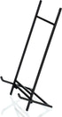 Red Co. 12” Tall Decorative Modern Metal Plate Stand and Art Holder Easel in Black Finish