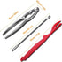10PCS Crab Nut Crackers and Seafood Tools, Stainless Steel Lobster Crackers and Picks Set, 10pcs Including 2 Crackers,