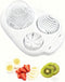 Solaceura 3-In-1egg Slicer For Hard Boiled Eggs,Stainless Heavy Duty Steel Egg Slicer Kitchen