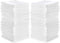 Simpli-Magic Cotton Washcloths White, 40 Pack, Size: 12x12