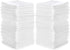 Simpli-Magic Cotton Washcloths White, 40 Pack, Size: 12x12