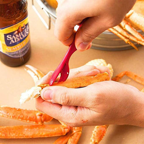 72Pcs Set Crab Legs Crackers, Crab Tools Crackers Picks Tools for Lobster, Crawfish, Prawns, Shrimp, Easy Opener