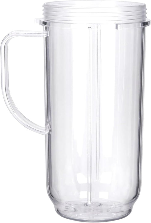 Tall 22oz Replacement Cup for Magic Bullet, Compatible with 250W Magic Bullet MB1001 Series Juicer Mixer