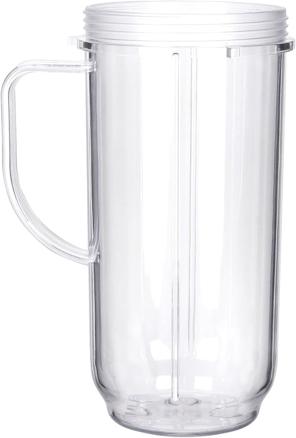 Tall 22oz Replacement Cup for Magic Bullet, Compatible with 250W Magic Bullet MB1001 Series Juicer Mixer