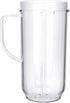 Tall 22oz Replacement Cup for Magic Bullet, Compatible with 250W Magic Bullet MB1001 Series Juicer Mixer