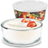 Ultimate Yogurt Containers 2 Pack - Make More Yogurt with 1-Quart Glass