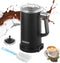 LtYioe Milk Frother, 4 in 1 Milk Electric Milk Steamer, 500W 11.8oz/350ml Automatic