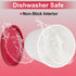 Set 2 (1 DUNCHATY Ice Cream Containers for Homemade Ice Cream, BPA-Free Reusable Freezer Storage Tubs with Airtight