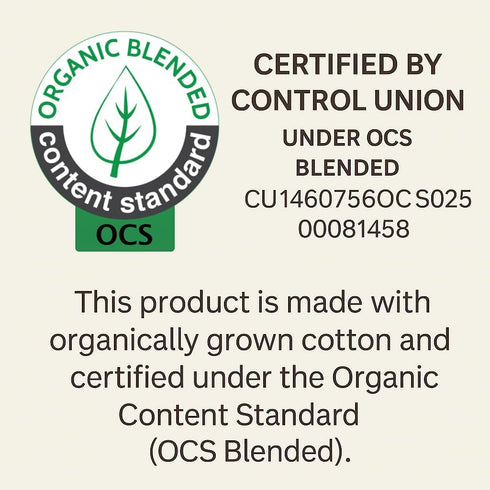 250 Crib Organic Mattress Protector Pad - OCS Certified Organic Cotton Waterproof Breathable Mattress Pad Cover - GSM