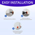 YAFIYGI 6Pack Horizontal Automatic Poultry Nipples - Easy Install Chicken Quail Duck Watering System
