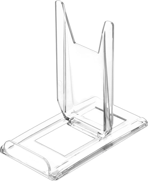 10 Sets Adjustable Acrylic Display Stand for Plate, Purses, Pictures, Clutch Bags, Tableware, Gameboy Handhelds