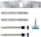 DA82-01415A Replacement Water Leak Service Repair Kit for Samsung Refrigerator, Compatible with Drain Tube Kit