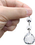 20 30mm Yesland Pcs Crystal Glass Ball, Pendants Balls & Chandelier Prisms, Clear Faceted Hanging Crystals for Wedding
