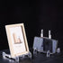 Acrylic Plate Stands, Large Adjustable Decorative Holder for Displaying Pictures or Plates (6 Packs)