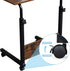 Henf Mobile Sofa Side Table Rolling Bed Table Snack Table, Height Adjustable Portable Laptop Computer Stand Desks