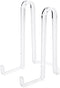 Plymor Clear Acrylic Ribbon-Style Display Easel, 7.5" H x 4" W x 6" D