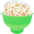 Microwave Popcorn Popper with Lids - Silicone, No Oil or Butter Required, Collapsible Bowls, BPA-Free, Movie Night