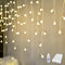 YOLIGHT Fairy Curtain Lights, USB/Battery Powered Ball Icicle Light 13ft 96 LED