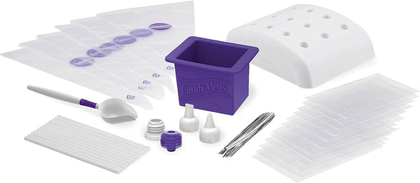 Wilton Candy Melts Dip-N-Decorate Candy Making Tools - Cake Pop Decorating Kit, 49-Piece