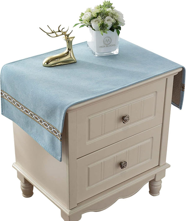 Bedside Tablecloth Table Dustcover End Tablecover Bedside Tabletop Home Decoration Fabric Tablecloth