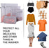 Kimmama Mesh Laundry Bag, Zippered Wash Bag for Cleaning and Drying Cloths, Garment, Delicates, Toys