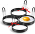 Egg Rings, 4 Pack Stainless Steel Cooking Rings for Eggs and Pancakes