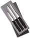 Rada Cutlery 3-Piece Cooking Essentials Knife Gift Set, Black Handles