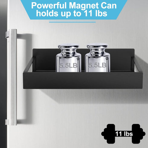 Magnetic Spice Rack, 4 Pack, Strong Magnetic Metal