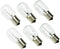8206232A Microwave Oven Light Bulb - 40W 125V E17 Base, Compatible with Whirlpool, Maytag, GE, Kenmore, 6 Packs