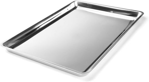 Fox Run Stainless Steel Jelly Roll Pan & Cookie Baking Sheet, 16.25 x 11.25 x 0.75 inches