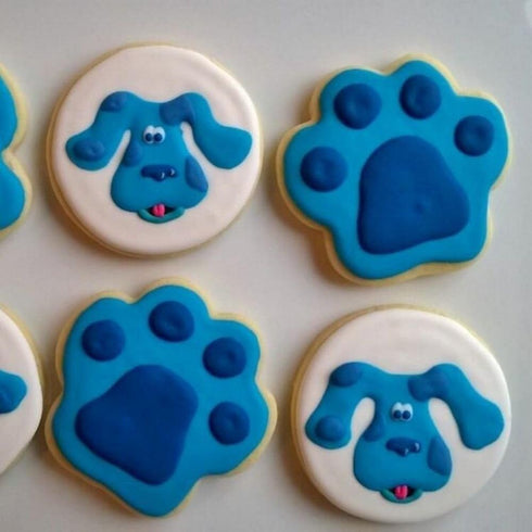 Puppy Dog Paw and Bone Shaped Cookie Cutter, Stainless Steel Biscuit/Fondant Molds, Homemade Baking Tools by EORTA, Set