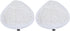 Dirt Devil Shaggy Steam Mop Replacement Pads, Pack of 2, White, For