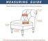 Armless Armless Armless Armless Eco-Ancheng Chair Slipcover Removable Accent Chairs Covers Washable Slipper Chair