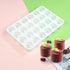 24 Cavity Cylinder Silicone Cake Mold for Cookies, 3D Handmade Kitchen Baking Tools, Reuse Decorating Mousse (B_