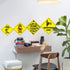 Landon's Room Sign Crossing Zone Xing - Indoor/Outdoor Kids Bedroom Decor, 14" Tall