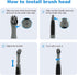 Rechargeable Electric Cleaning Brush with 4 in 1 Brush Heads and USB Cable, Cordless Motorized Brush for Bathroom and