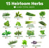 70 32,000+ Set HOME GROWN Variety Vegetable & Herb Seeds USA Non-GMO Heirloom Survival Seeds Garden Kit for Spring