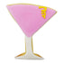 R&M International 1978 Beverage Cookie Cutters, 6-Piece Set Martini Glass, Champagne Flute, Wine Glass, and More