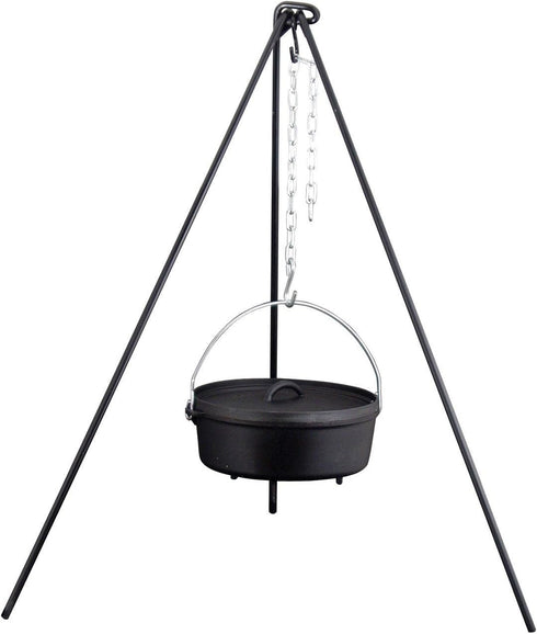 Camp Chef Dutch Oven Tripod - 50", Black for Outdoor Cooking